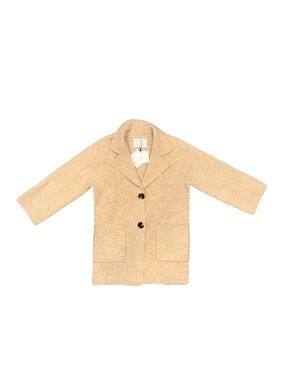 Zara Long 100% Wool Cardigan Size 6-7 NWT